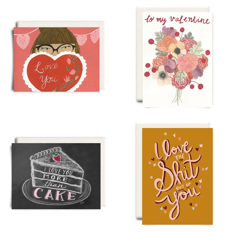 Valentines Card Set